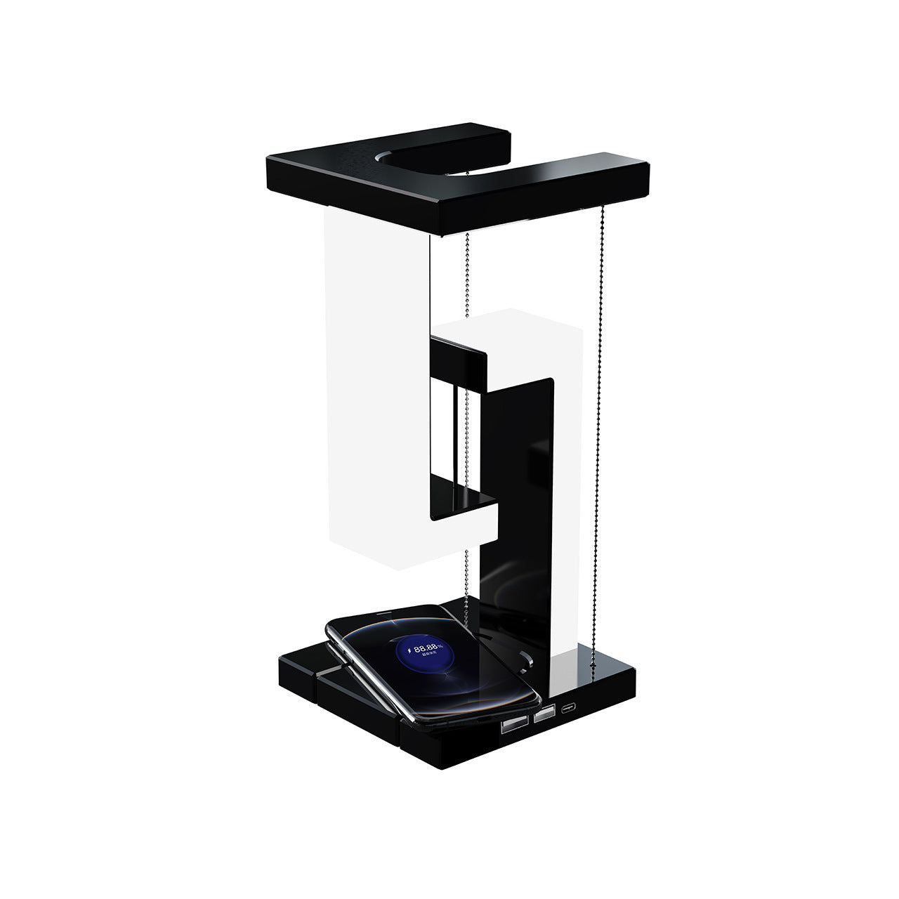 Lampe de table à chargement sans fil anti-gravité