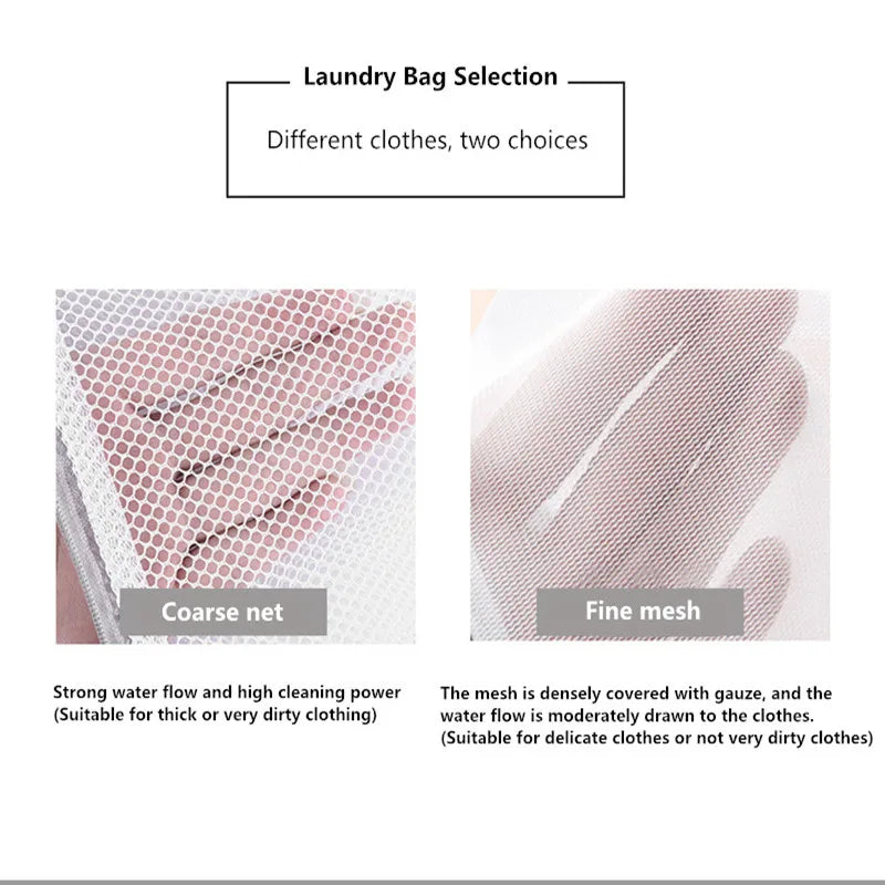 Sacs de lavage en maille à fermeture éclair gris Sac pour machine à laver domestique pour sous-vêtements de lessive