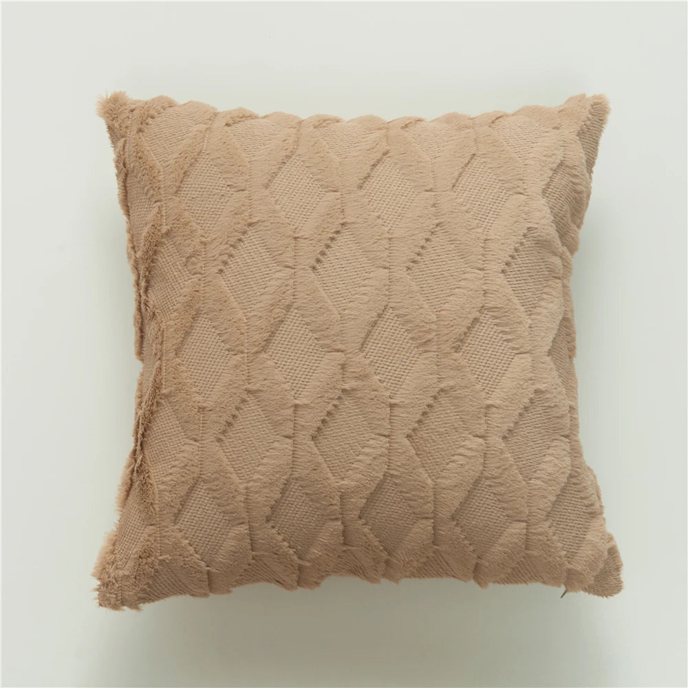 Housse de coussin décorative douce et confortable pour la maison, décor, taie d’oreiller, salon, chambre à coucher, canapé, housse de Noël