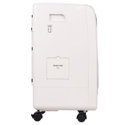 Refroidisseur D’Air 75W Portable Avec Télécommande Ecran LCD 3 Vitesses Minuterie 8H Réservoir D'Eau 6L 32X25X57Cm