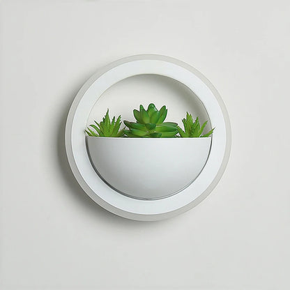 Modern LED Wall Light with Plant Nordic Creative Wall Lamp Living Room Aisle Bedroom Sconce Lamp Indoor Decoration LED Fixtures