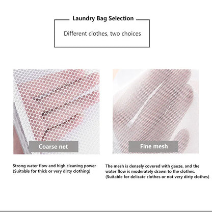 Sacs de lavage en maille à fermeture éclair gris Sac pour machine à laver domestique pour sous-vêtements de lessive 