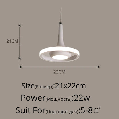 Modern LED Pendant Lights for Living Room Parlor Bedroom round Square Lamps Indoor Lighting Dropshipping Hanglamps Luminaire