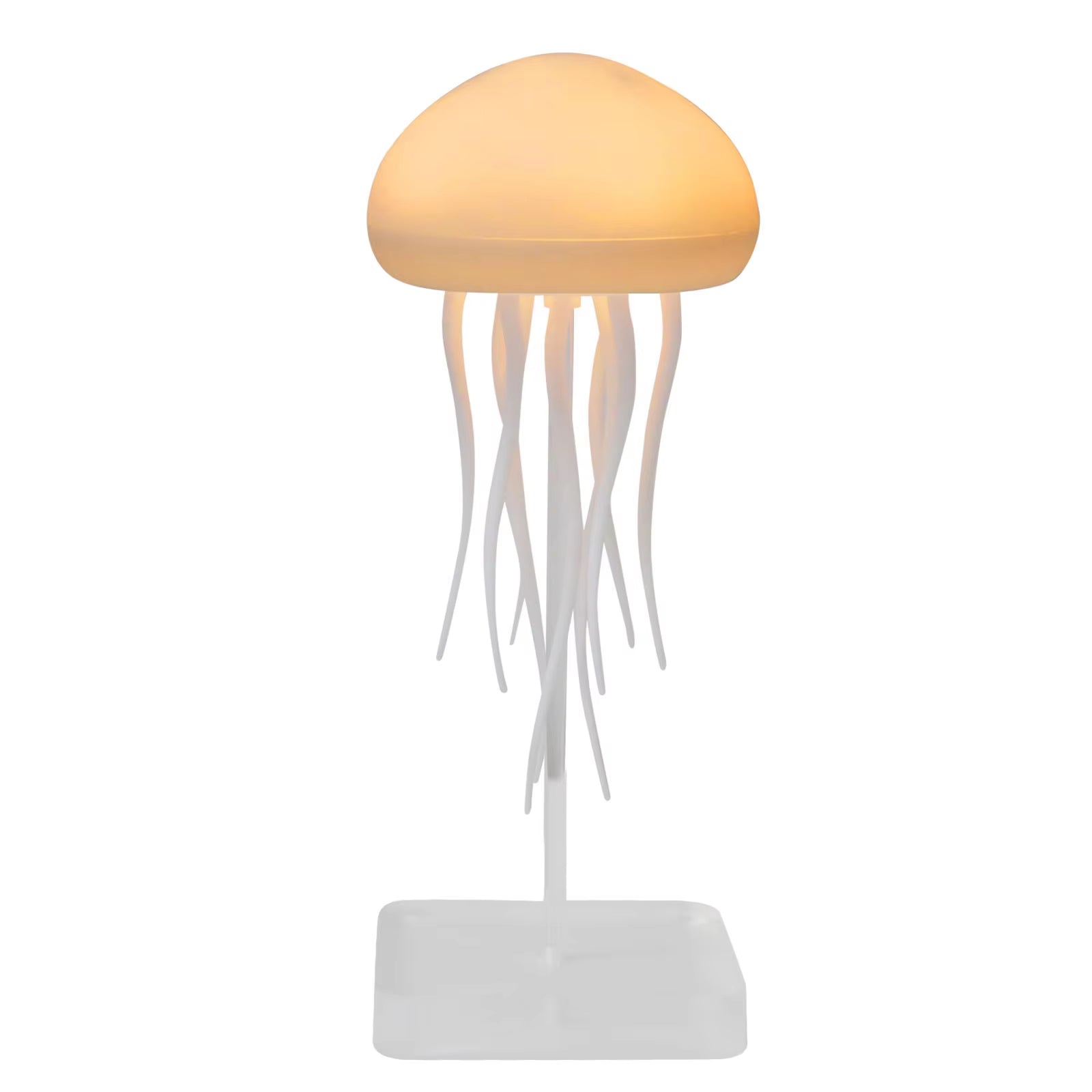 La lumière d’atmosphère de méduse avec une lumière chaude et un dégradé complet de couleurs. Deux modes 9 peuvent faire pivoter automatiquement les tentacules.