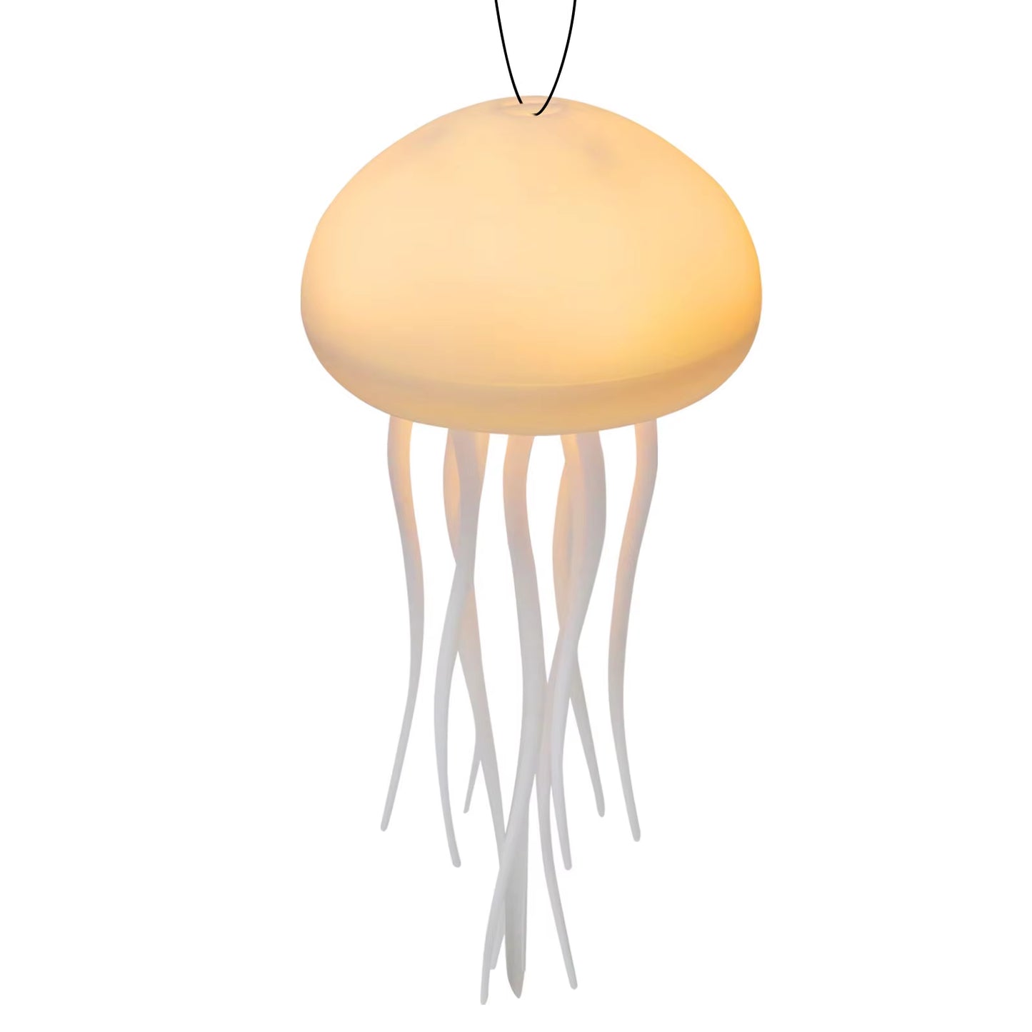 La lumière d’atmosphère de méduse avec une lumière chaude et un dégradé complet de couleurs. Deux modes 9 peuvent faire pivoter automatiquement les tentacules.